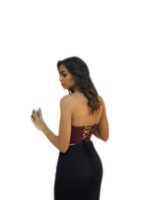 leather corset for check event - الصورة 2